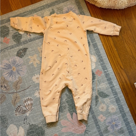 Quincy Mae Fleece Jumpsuit in Rainbow - Picture 8 of 8